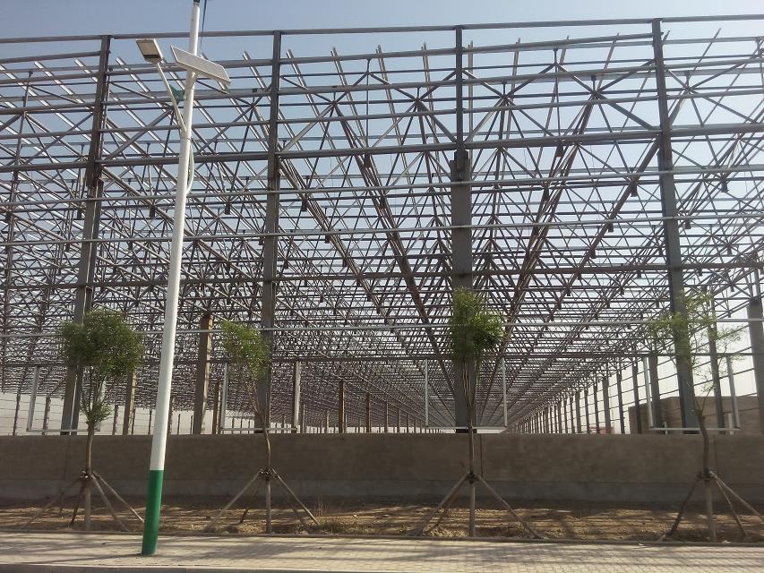 双滦区汽车工业厂房网架